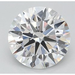 Diament laboratoryjny bezbarwny szlif okrągły, 2.71ct, VVS1, D, IGI LG646473445
