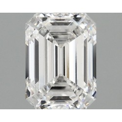 Diament laboratoryjny bezbarwny szlif szmaragdowy, 1.59ct, VVS2, E, IGI LG742514103