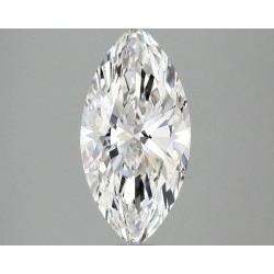 Diament laboratoryjny bezbarwny markiza, 2.1ct, VVS2, F, IGI LG742512663