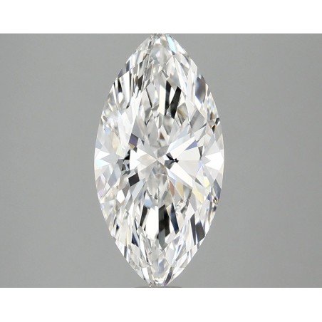 Diament laboratoryjny bezbarwny markiza, 2.1ct, VVS2, F, IGI LG742512663