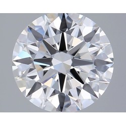 Diament laboratoryjny bezbarwny szlif okrągły, 2.27ct, VVS1, E, GIA 6531643671