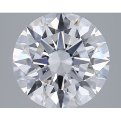 Diament laboratoryjny bezbarwny szlif okrągły, 2.08ct, VVS2, D, GIA 2537651213