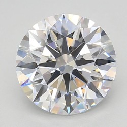 Diament laboratoryjny bezbarwny szlif okrągły, 2.09ct, VVS1, D, GIA 1535643669