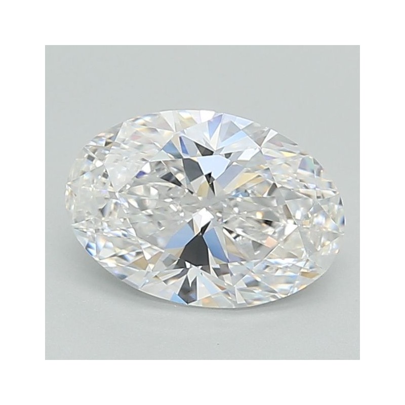 Diament laboratoryjny bezbarwny szlif owalny, 2.01ct, VVS1, D, GIA 2537643936