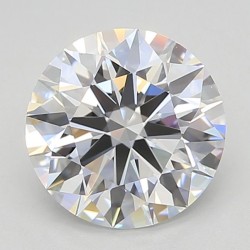 Diament laboratoryjny bezbarwny szlif okrągły, 2.09ct, VVS1, D, GIA 1533655410