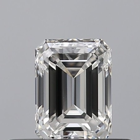 Diament szlif szmaragdowy, 0.41ct, VVS2, F, GIA 5533719980