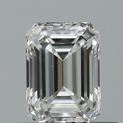 Diament szlif szmaragdowy, 0.52ct, SI1, G, GIA 7538719010
