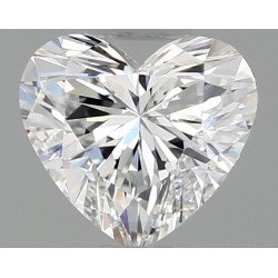 Diament laboratoryjny bezbarwny serce, 1.1ct, VVS2, D, IGI LG700593701
