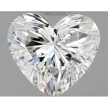 Diament laboratoryjny bezbarwny serce, 1.1ct, VVS2, D, IGI LG700593701