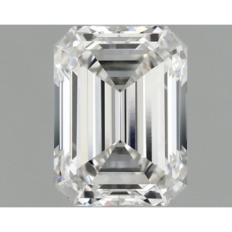 Diament laboratoryjny bezbarwny szlif szmaragdowy, 1.06ct, VVS2, F, IGI LG727553698