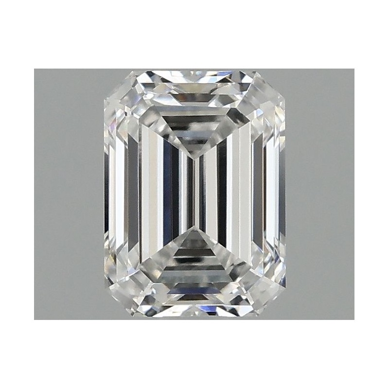 Diament laboratoryjny bezbarwny szlif szmaragdowy, 1.05ct, VVS2, E, IGI LG727520560