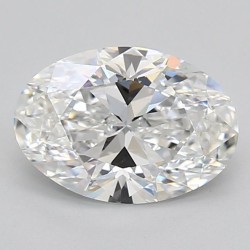 Diament laboratoryjny bezbarwny szlif owalny, 2.0ct, VVS1, D, GIA 5536650571