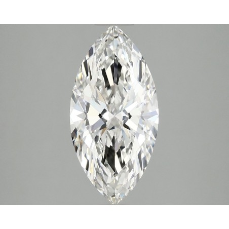 Diament laboratoryjny bezbarwny markiza, 2.05ct, VVS2, F, IGI LG742517986