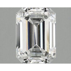 Diament laboratoryjny bezbarwny szlif szmaragdowy, 2.01ct, VVS2, E, IGI LG742517984