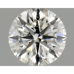 Diament szlif okrągły, 0.9ct, SI2, H, HRD 250000222575
