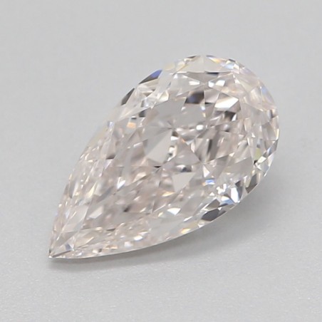 Diament o barwie fantazyjnej szlif gruszkowy, 0.63ct, VVS1, Very Light Pink, GIA 6234220285