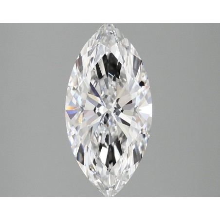 Diament laboratoryjny bezbarwny markiza, 2.1ct, VVS2, D, IGI LG742513236