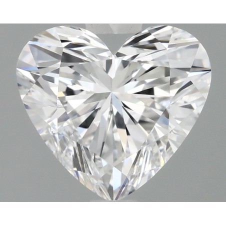 Diament laboratoryjny bezbarwny serce, 1.53ct, VVS2, D, IGI LG691590442