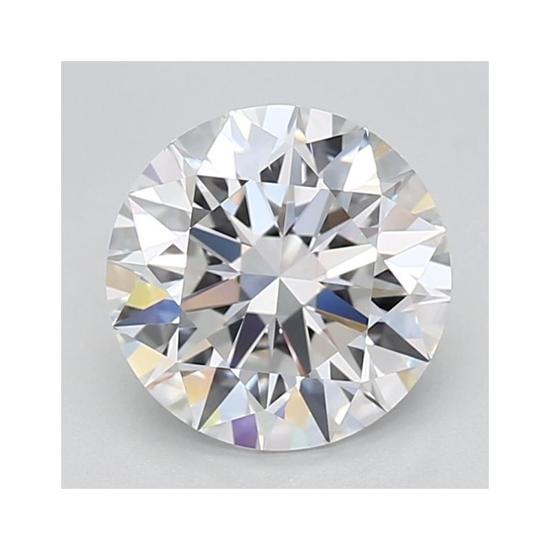 Diament laboratoryjny bezbarwny szlif okrągły, 2.08ct, VVS1, D, IGI LG735544285