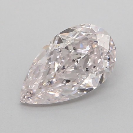 Diament o barwie fantazyjnej szlif gruszkowy, 0.54ct, VS1, Light Pink, GIA 6237130634