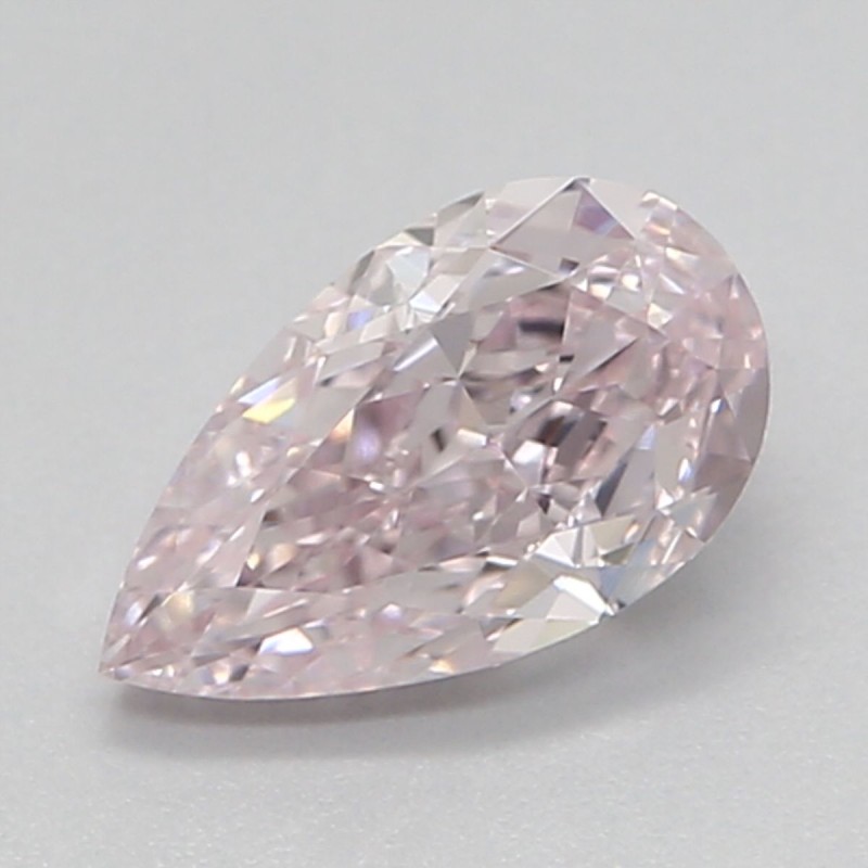 Diament o barwie fantazyjnej szlif gruszkowy, 0.4ct, VVS2, Fancy Light Purplish Pink, GIA 1236351675 Diament o barwie fantazyjnej szlif gruszkowy, 0.4ct, VVS2, Fancy Light Purplish Pink, GIA 1236351675