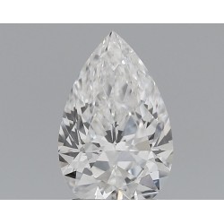 Diament laboratoryjny bezbarwny szlif gruszkowy, 1.73ct, VVS2, D, IGI LG700501634