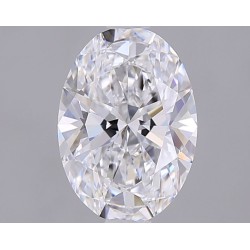 Diament laboratoryjny bezbarwny szlif owalny, 1.59ct, VVS1, D, IGI LG741536756