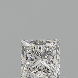 Diament szlif princess, 0.5ct, VVS1, E, GIA 7512891265