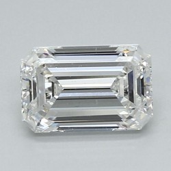 Diament laboratoryjny bezbarwny szlif szmaragdowy, 1.03ct, VVS2, E, IGI LG717593313