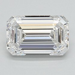 Diament laboratoryjny bezbarwny szlif szmaragdowy, 1.06ct, VVS1, D, IGI LG717599426