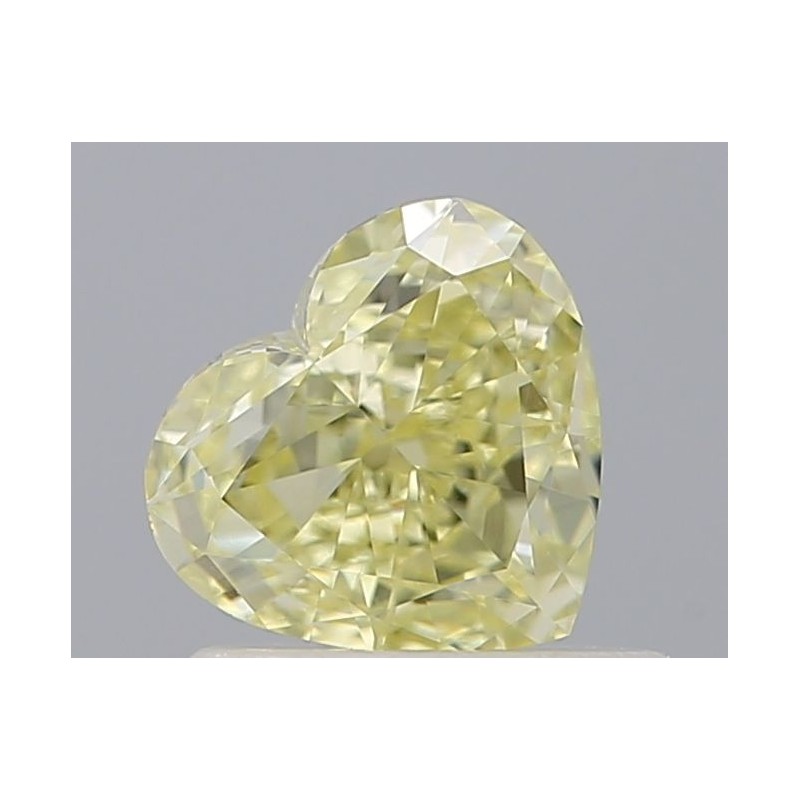Diament o barwie fantazyjnej serce, 0.71ct, VS2, Fancy Light Yellow, GIA 2497393585 Diament o barwie fantazyjnej serce, 0.71ct, VS2, Fancy Light Yellow, GIA 2497393585