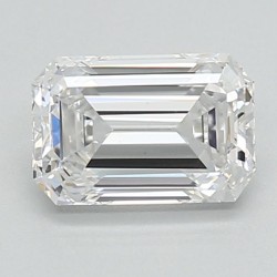 Diament laboratoryjny bezbarwny szlif szmaragdowy, 0.99ct, VVS2, D, IGI LG724586328