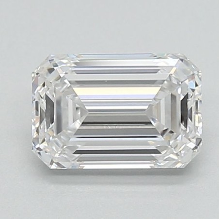 Diament laboratoryjny bezbarwny szlif szmaragdowy, 0.92ct, VVS2, D, IGI LG724586041