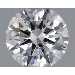 Diament szlif okrągły, 0.62ct, SI2, F, GIA 7432007478