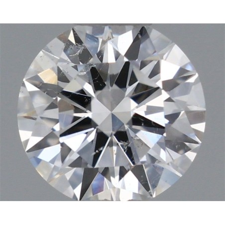 Diament szlif okrągły, 0.62ct, SI2, F, GIA 7432007478