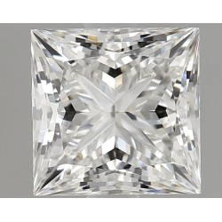 Diament laboratoryjny bezbarwny szlif princess, 1.55ct, VVS2, E, IGI LG739569275