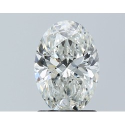 Diament szlif owalny, 1.52ct, SI2, H, HRD 250000247236