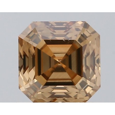 Diament o barwie fantazyjnej szlif szmaragdowy, 1.02ct, SI1, Fancy Dark Brown, GIA 6522635669