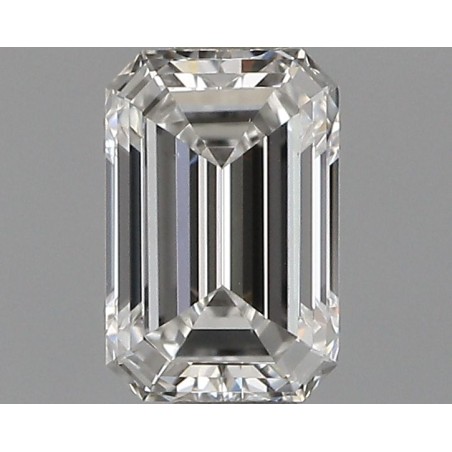 Diament szlif szmaragdowy, 0.3ct, VVS2, F, GIA 6481446082