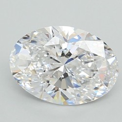 Diament laboratoryjny bezbarwny szlif owalny, 2.22ct, VVS1, D, GIA 1535647461
