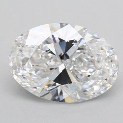 Diament laboratoryjny bezbarwny szlif owalny, 2.84ct, VVS1, D, GIA 5536654530