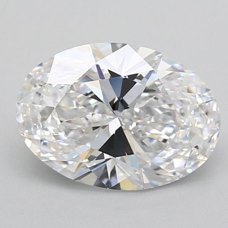 Diament laboratoryjny bezbarwny szlif owalny, 2.84ct, VVS1, D, GIA 5536654530
