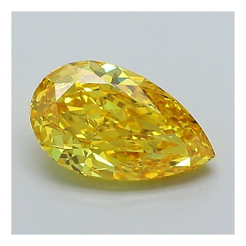Diament laboratoryjny o barwie fantazyjnej szlif gruszkowy, 1.16ct, VVS2, Fancy Vivid Yellow, IGI LG584355603 Diament laboratoryjny o barwie fantazyjnej szlif gruszkowy, 1.16ct, VVS2, Fancy Vivid Yellow, IGI LG584355603