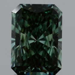 Diament laboratoryjny o barwie fantazyjnej radiant, 2.08ct, VVS2, Fancy Vivid Green, IGI LG717528262