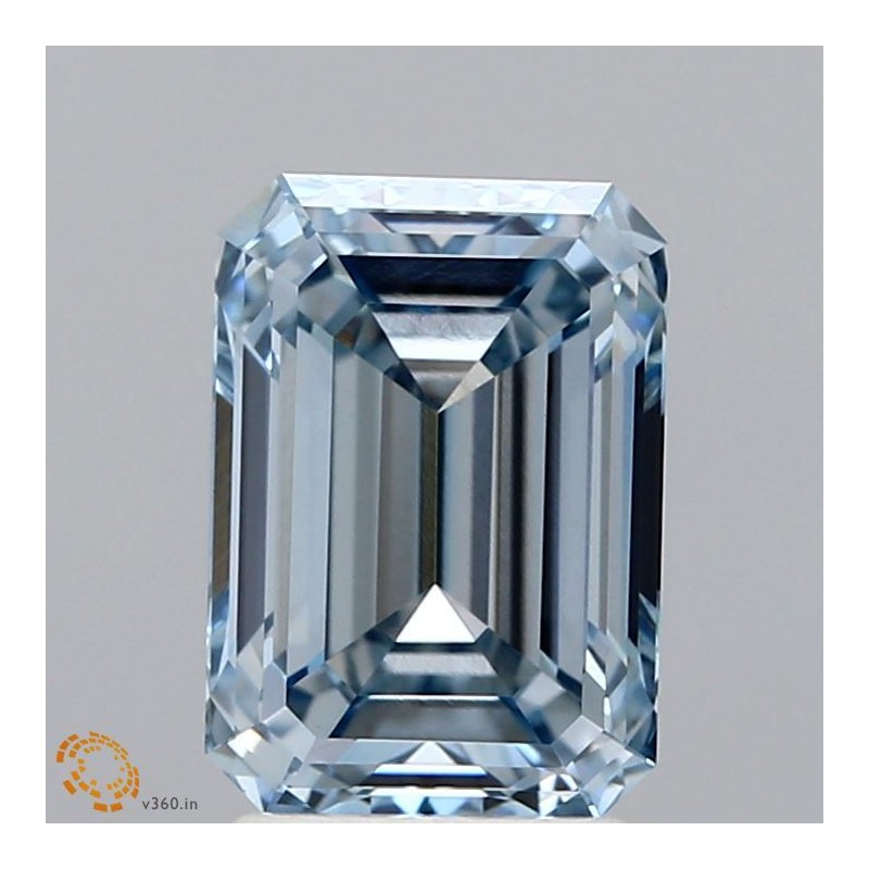 Diament laboratoryjny o barwie fantazyjnej szlif szmaragdowy, 2.68ct, VVS2, Fancy Blue, IGI LG633433501 Diament laboratoryjny o barwie fantazyjnej szlif szmaragdowy, 2.68ct, VVS2, Fancy Blue, IGI LG633433501