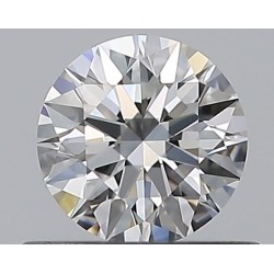 Diament szlif okrągły, 0.5ct, VS1, F, GIA 1538031532