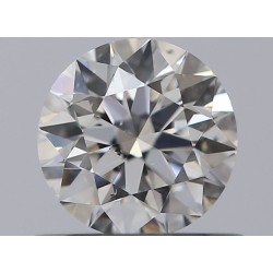 Diament szlif okrągły, 0.5ct, SI1, I, GIA 7531262460