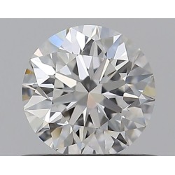 Diament szlif okrągły, 0.53ct, VS1, F, GIA 6535447674