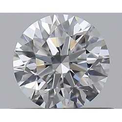 Diament szlif okrągły, 0.52ct, VS2, F, GIA 6531426996