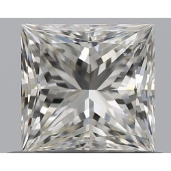 Diament szlif princess, 0.58ct, SI1, I, GIA 3525068582